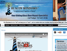 Tablet Screenshot of beacon-windows.com